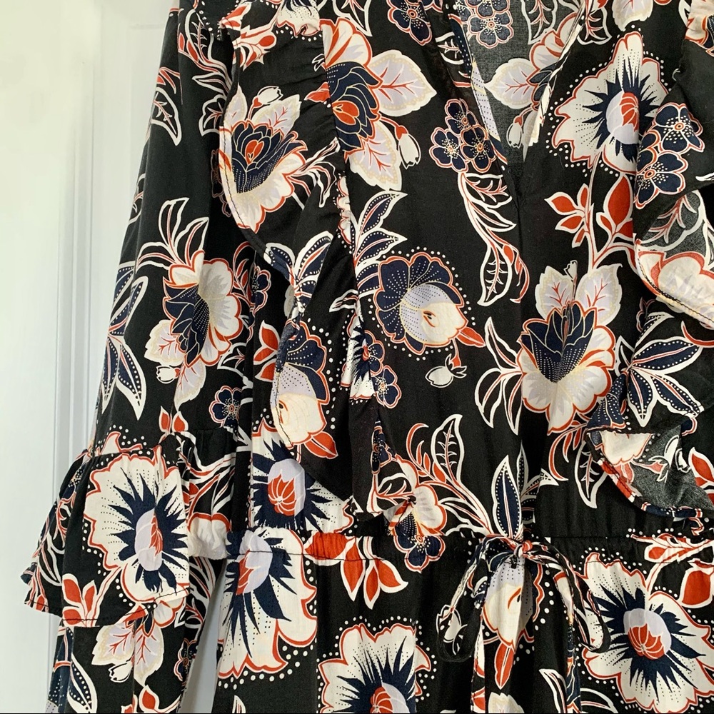 Ruffle Midi Dress